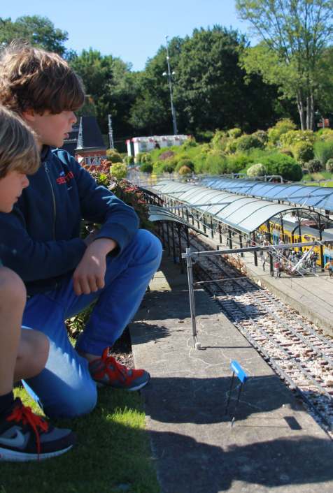 Treinen in Madurodam