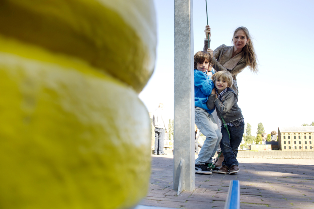 Kaas wegen in Madurodam