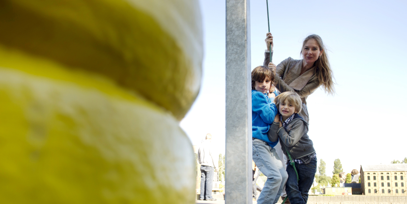 Kaas wegen in Madurodam