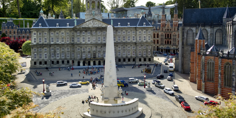 Paleis op de dam Madurodam