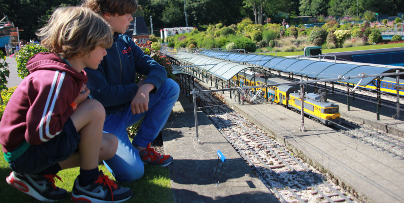 Treinen in Madurodam