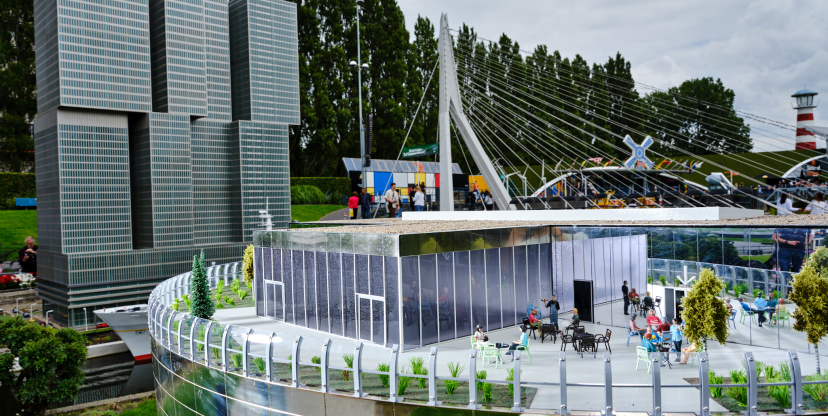 Architectuur in Madurodam, het Depot