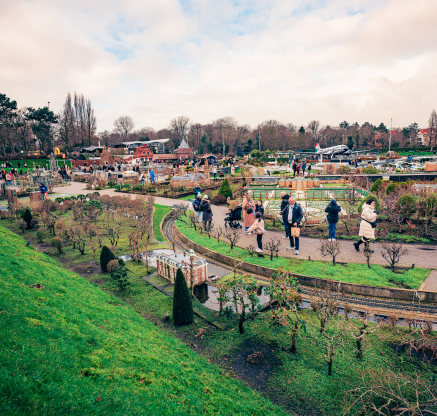 Madurodam in de winter overzichtsfoto