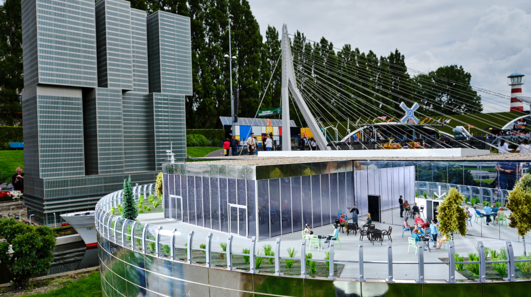 Architectuur in Madurodam, het Depot