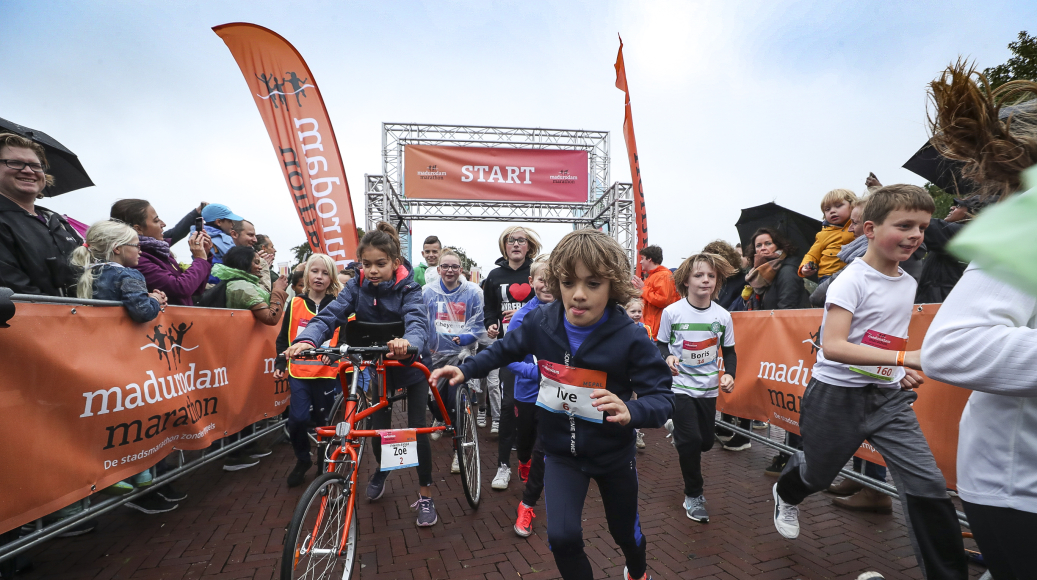 Kinderen in actie voor een ander bij Madurodam Marathon